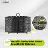 imageKAFAHOM Bucket Tool Organizer Heavy Duty Metal Bucket Tool Caddy Tool Storage for Garden Construction Carpenter Electrician BuilderBlackHexagon