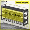 imageKAFAHOM Power Tool Organizer8 Drill Holder Wall Mount6 Layer Heavy Duty Metal Tool Storage RackLarge Utility Tool Shelf for Cordless Drill Garage Wall Organizer for Lifetime Use8 Drill Holders